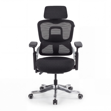 sedia ergonomica nero sedia ergonomica zenpro in alluminio rete transpirante braccioli regolabili 4d doppio supporto lombare poggiatesta 3