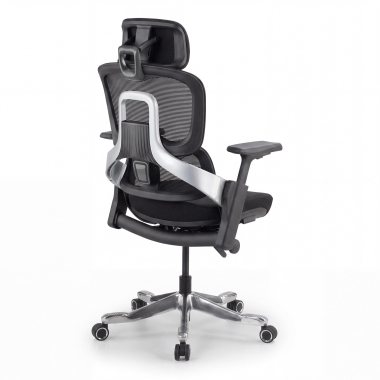 sedia ergonomica nero sedia ergonomica zenpro in alluminio rete transpirante braccioli regolabili 4d doppio supporto lombare poggiatesta 15