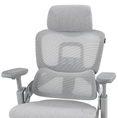 sedia ergonomica bianco grigio sedia ergonomica zenpro in alluminio rete transpirante braccioli regolabili 4d doppio supporto lombare poggiatesta 5