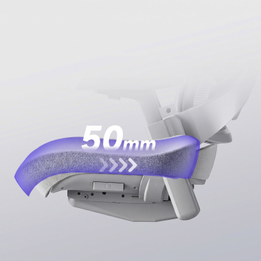 sedia ergonomica bianco grigio sedia ergonomica zenpro in alluminio rete transpirante braccioli regolabili 4d doppio supporto lombare poggiatesta 13