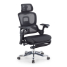 Sedia ergonomica ortopedica ZenPro, doppio schienale, struttura in alluminio