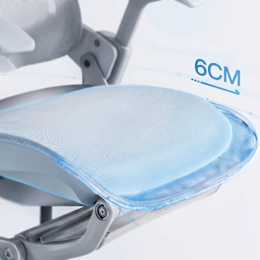 sedia ergonomica bianco grigio sedia ergonomica zenmax in alluminio poggiapiedi rete transpirante braccioli regolabili 4d doppio supporto lombare poggiatesta poggiapiedi estensibile 9