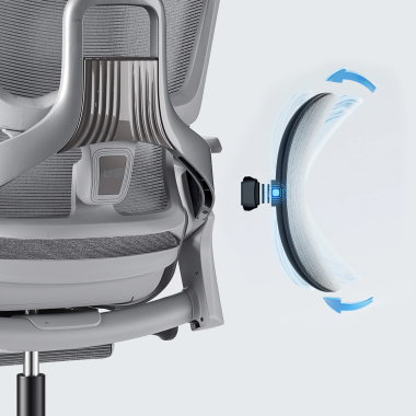 sedia ergonomica bianco grigio sedia ergonomica zenmax in alluminio poggiapiedi rete transpirante braccioli regolabili 4d doppio supporto lombare poggiatesta poggiapiedi estensibile 15