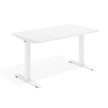 scrivania ufficio bianco warm white struttura bianca 1
