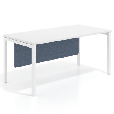 divisori da scrivania blu struttura in alluminio 4