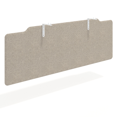 divisori da scrivania beige struttura in alluminio 3