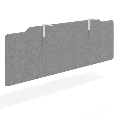 divisori da scrivania grigio struttura in alluminio 3