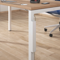 Canalina passacavi per scrivania Tekno, verticale e magnetica