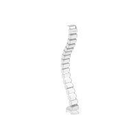 Vertebra passacavi Spine per scrivania, design articolato