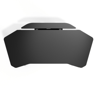 scrivania gaming nero magnum 12