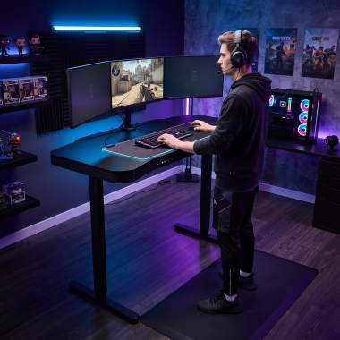 scrivania gaming nero magnum 13