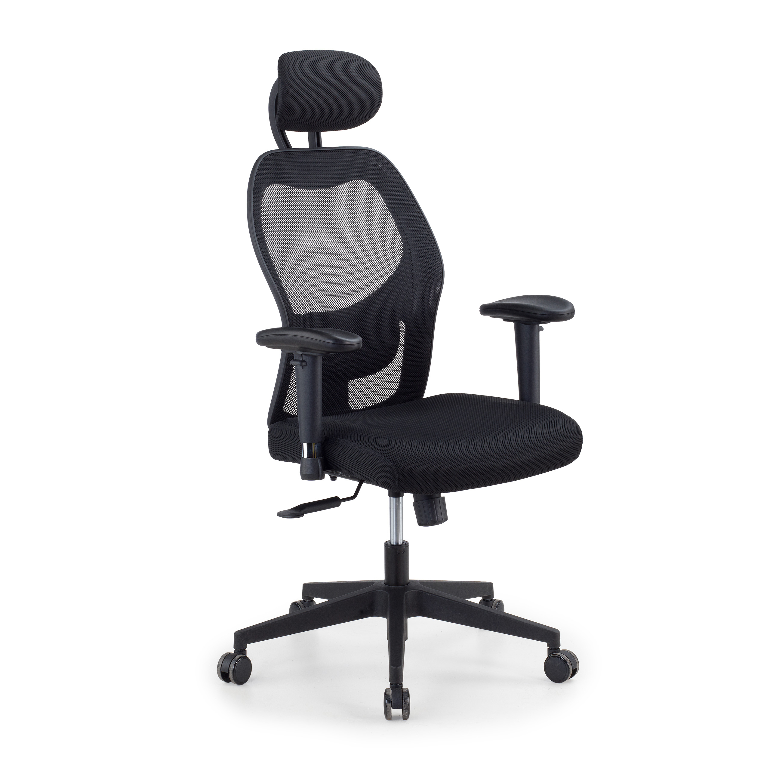 Sedia da ufficio ergonomica Sora con supporto lombare e poggiatesta