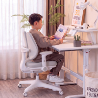 Sedia da scrivania ergonomica per bambini ErgoDuo con schienale avvolgente