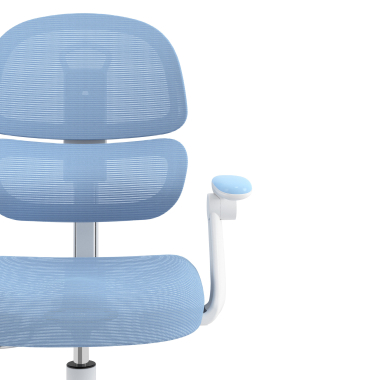 sedia scrivania per bambini blu smartfit tessuto braccioli regolabili 2d 5