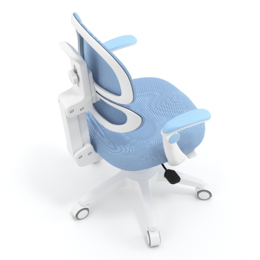 sedia scrivania per bambini blu smartfit tessuto braccioli regolabili 2d 7