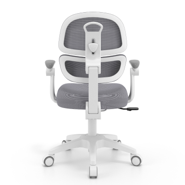 sedia scrivania per bambini grigio smartfit tessuto braccioli regolabili 2d 6