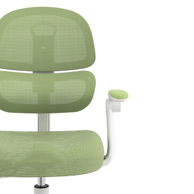 sedia scrivania per bambini verde smartfit tessuto braccioli regolabili 2d 5