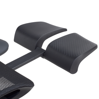 sedia ergonomica nero halo z3 rete transpirante braccioli regolabili 4d supporto lombare poggiatesta poggiapiedi estensibile 13