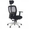 Sedia Smart Working Hazuki, braccioli 3D, schiuma iniettata, rete