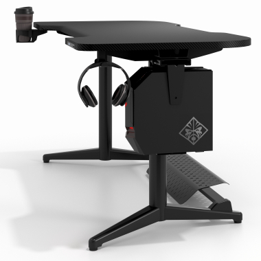 scrivania gaming nero stratos pro 8