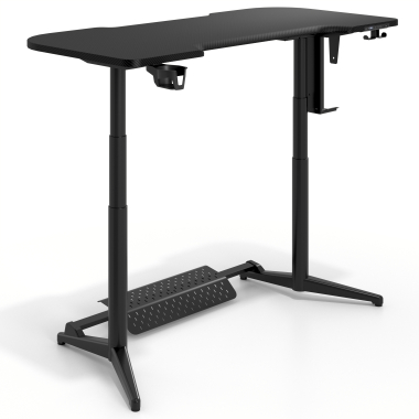 scrivania gaming nero stratos pro 6