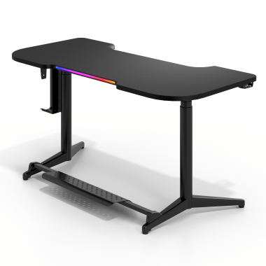 scrivania gaming nero stratos pro 4