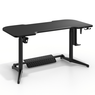 scrivania gaming nero stratos pro 1