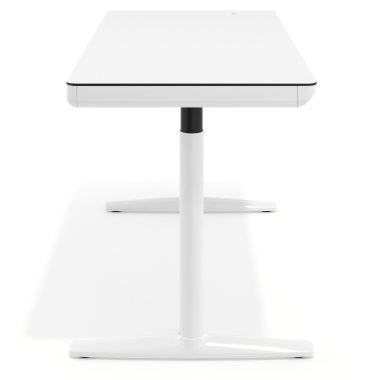 scrivania regolabile in altezza bianco bianco nolan 7
