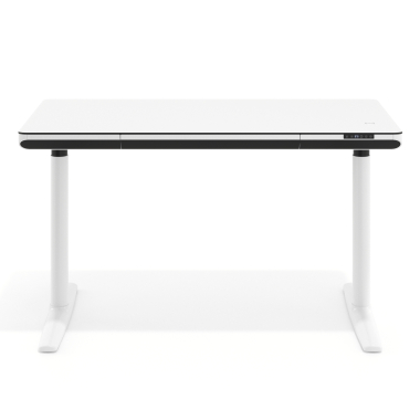 scrivania regolabile in altezza bianco bianco nolan 3