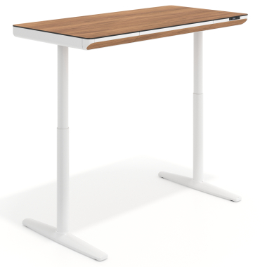 scrivania regolabile in altezza bianco light walnut nolan 13