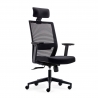 Sedia Girevole Ufficio Kana, schienale ergonomico, poggiatesta