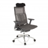 Sedia Ergonomica Pofit2, modello premium, struttura grigia