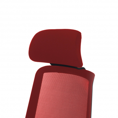 sedia da ufficio rosso belinda rete transpirante braccioli regolabili 1d supporto lombare poggiatesta 8