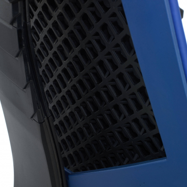 sedia gaming blu genidia vera pelle braccioli regolabili 5d supporto lombare poggiapiedi estensibile 8