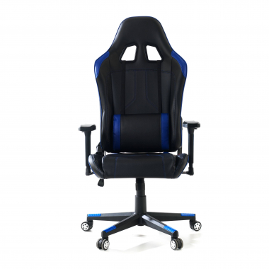 sedia gaming blu sedia da gaming ecopelle braccioli regolabili 3d 3