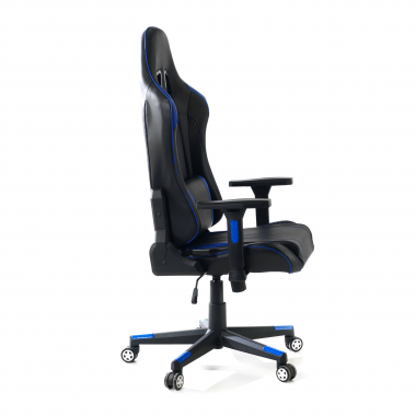 sedia gaming blu sedia da gaming ecopelle braccioli regolabili 3d 6