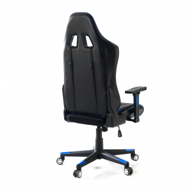 sedia gaming blu sedia da gaming ecopelle braccioli regolabili 3d 7