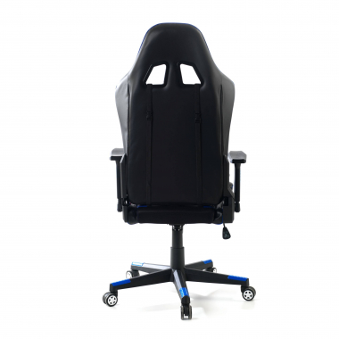 sedia gaming blu sedia da gaming ecopelle braccioli regolabili 3d 8