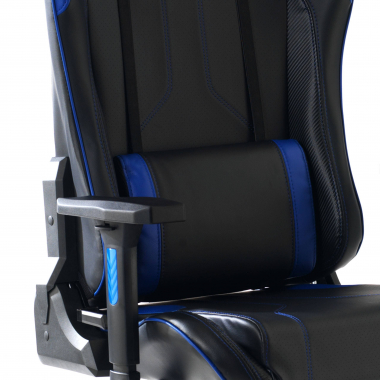 sedia gaming blu sedia da gaming ecopelle braccioli regolabili 3d 5