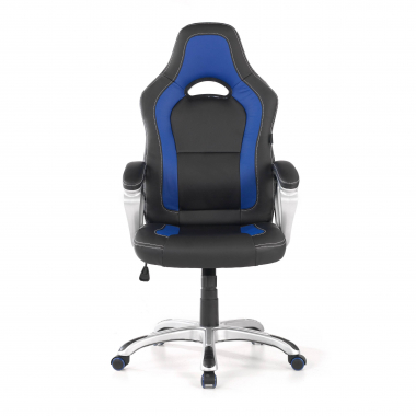 sedia gaming blu dakar ecopelle braccioli fissi 3