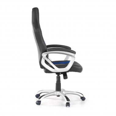 sedia gaming blu dakar ecopelle braccioli fissi 6