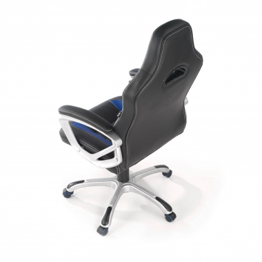 sedia gaming blu dakar ecopelle braccioli fissi 9