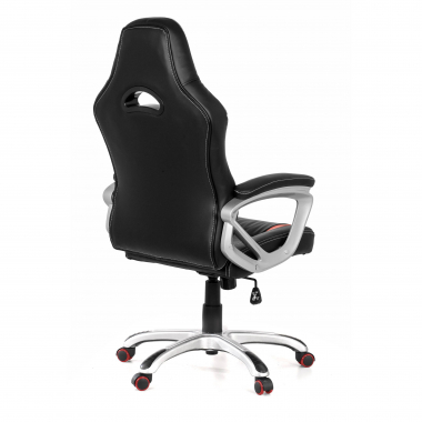 sedia gaming rosso dakar ecopelle braccioli fissi 6