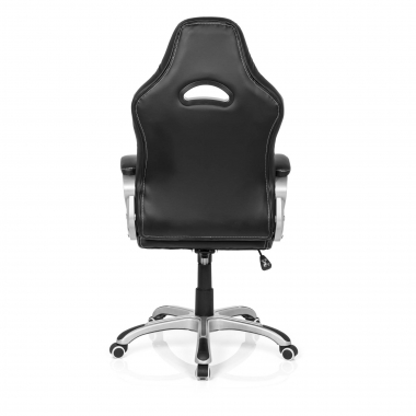 sedia gaming bianco dakar ecopelle braccioli fissi 7