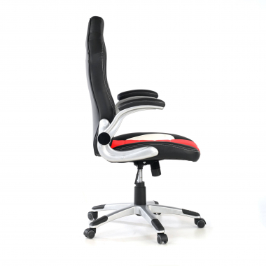 sedia gaming rosso lotus ecopelle braccioli ribaltabili 6