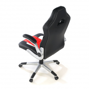 sedia gaming rosso lotus ecopelle braccioli ribaltabili 7