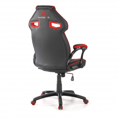 sedia gaming rosso ecopelle ecopelle braccioli fissi 6