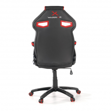 sedia gaming rosso ecopelle ecopelle braccioli fissi 7
