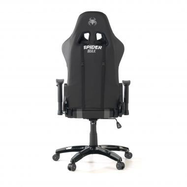 sedia gaming grigio spider ecopelle braccioli mobili cuscino lombare e cervicale poggiatesta 7