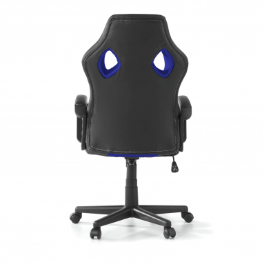 sedia gaming blu montmelo ecopelle braccioli fissi 8